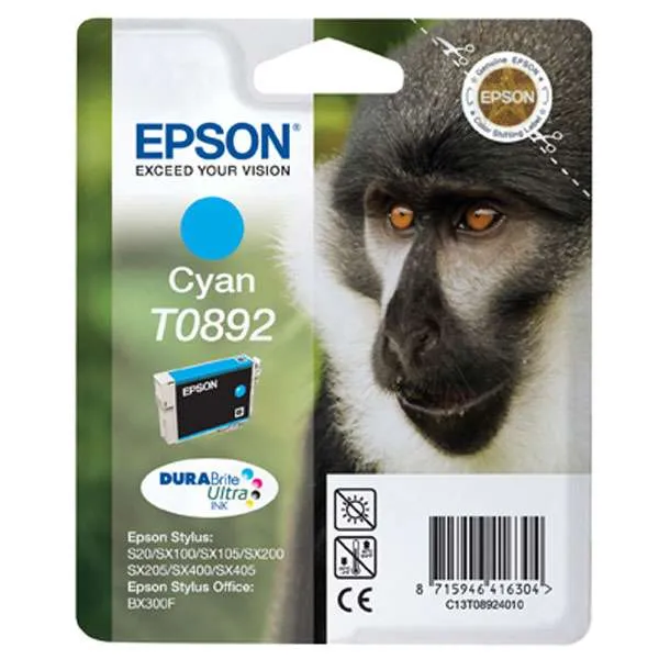 Μελάνι Epson T0892 Cyan