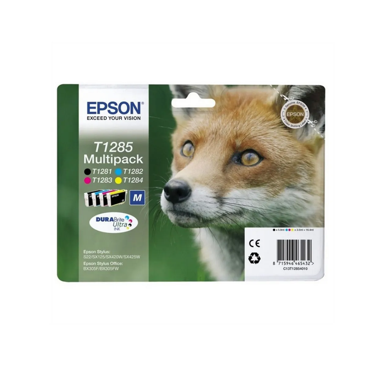 Μελάνι Epson T1285 (BK-C-M-Y) Multipack