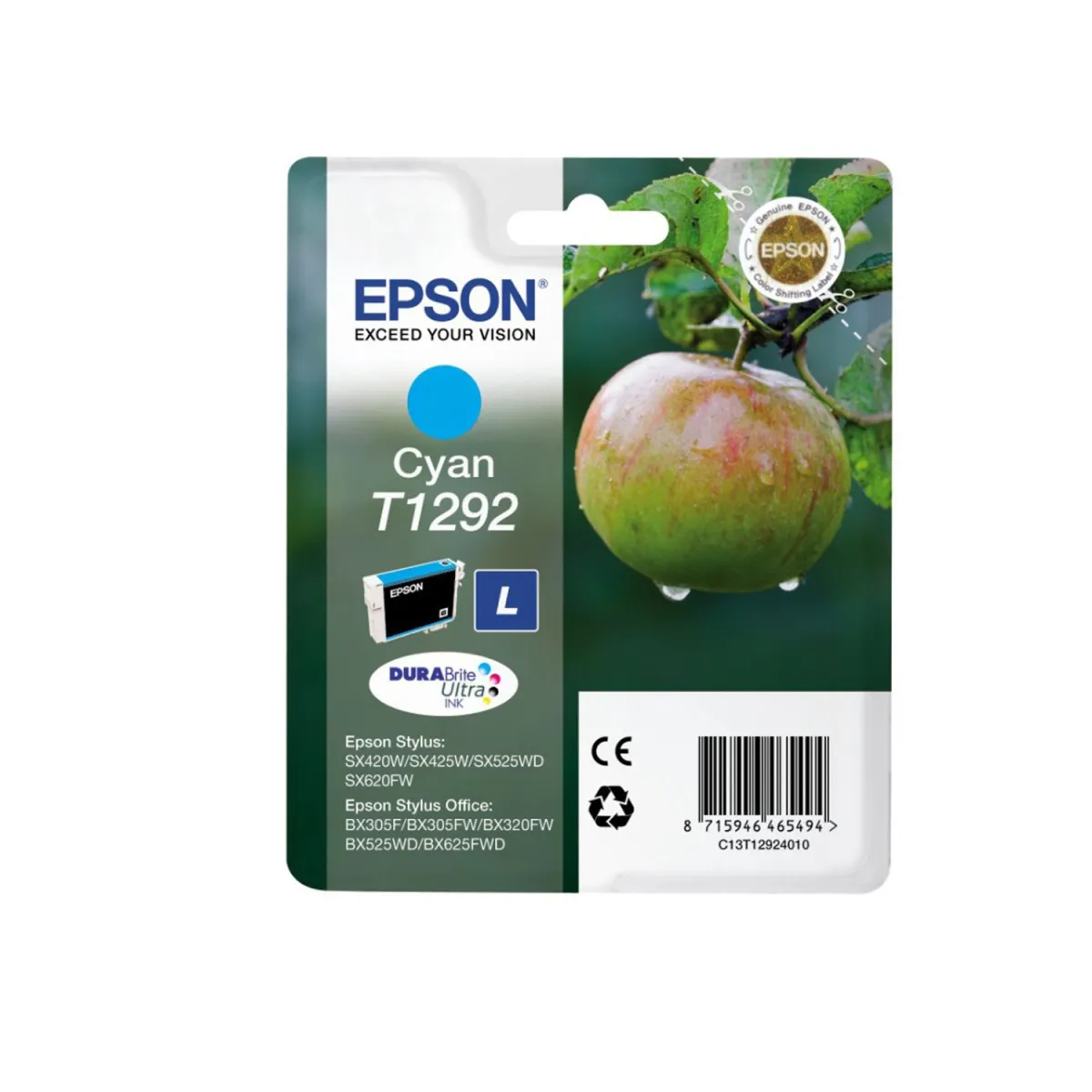 Μελάνι Epson T1292 Cyan