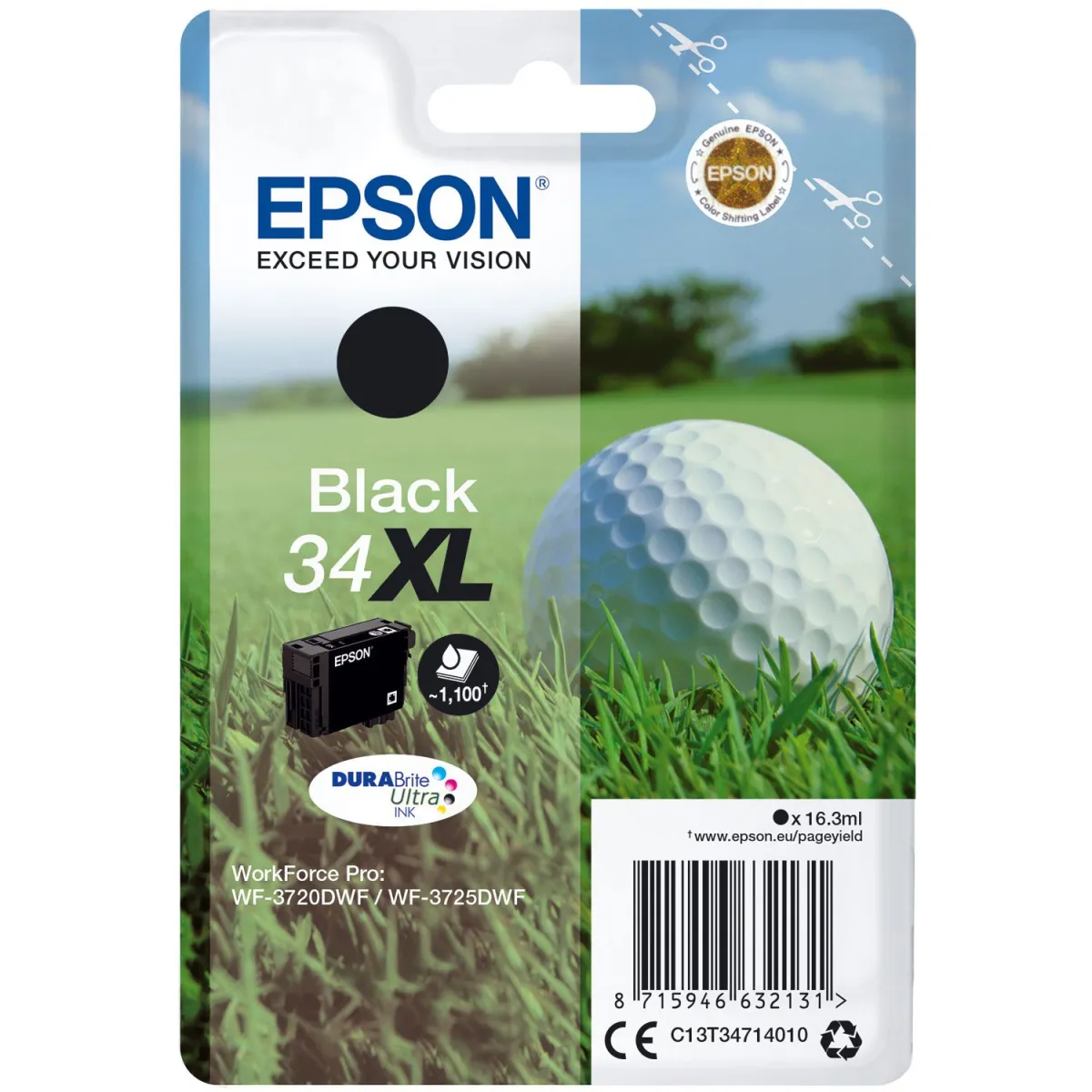 Μελάνι Epson T34XL Black