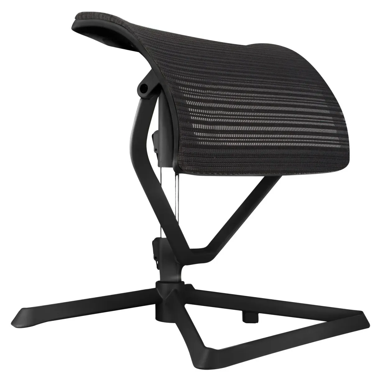 Ergohuman Υποπόδιο Ottoman Total Black