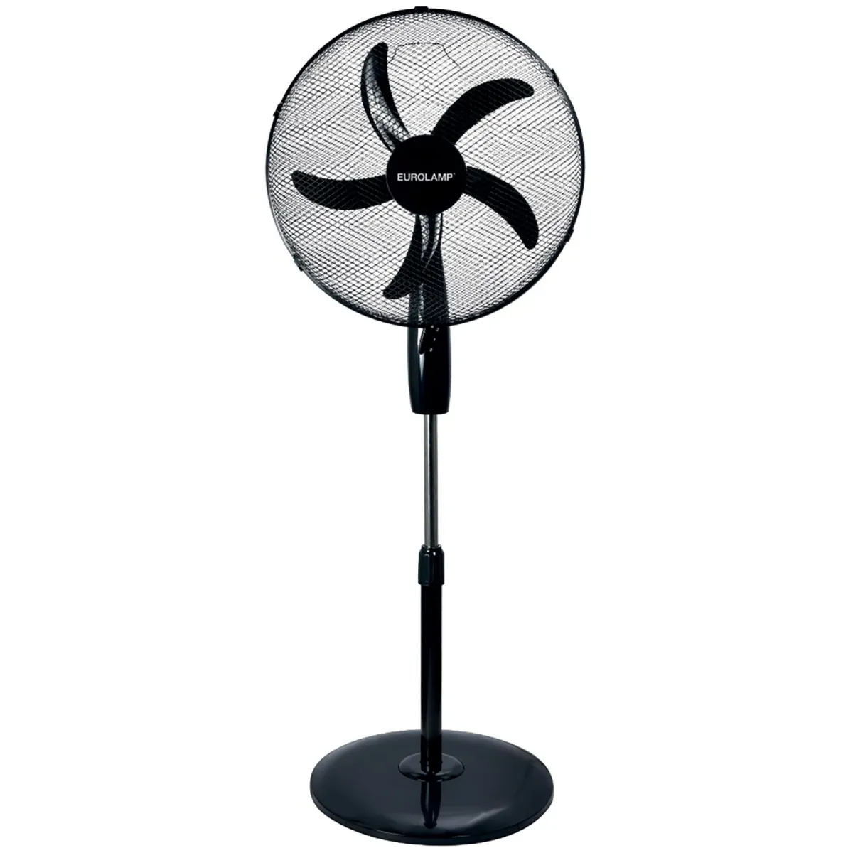 Eurolamp ΑΝΕΜΙΣΤΗΡΑΣ ΟΡΘΟΣΤΑΤΗΣ ΜΑΥΡΟΣ Φ50 60W