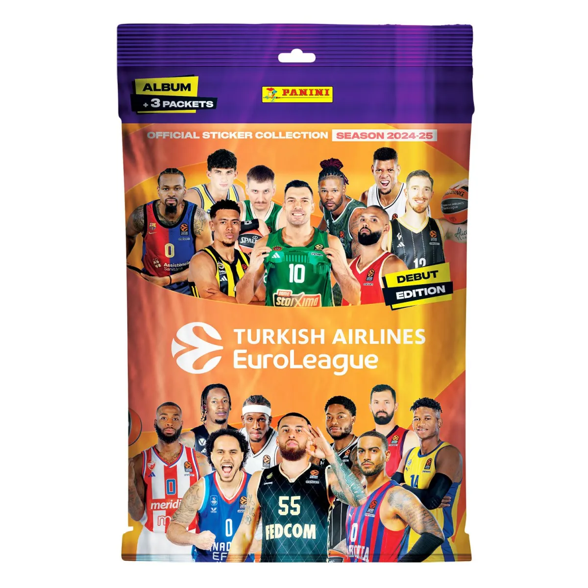Euroleague 2025 Starter Pack Αυτοκόλλητα Panini