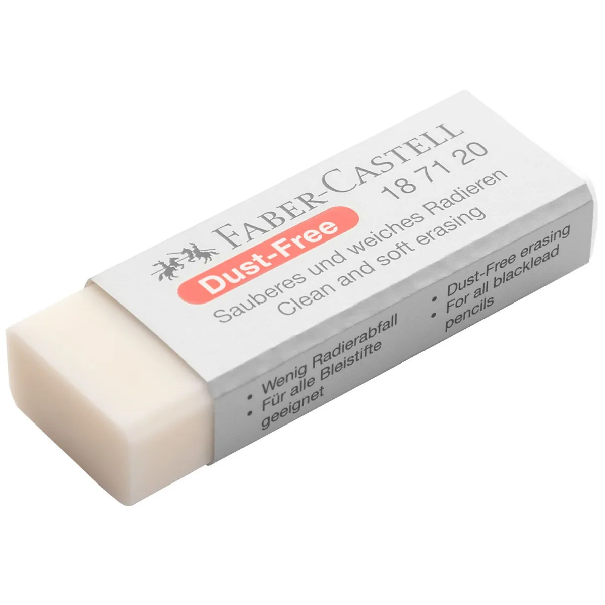 Faber Castell Γόμα για Μολύβι Λευκή Dust Free