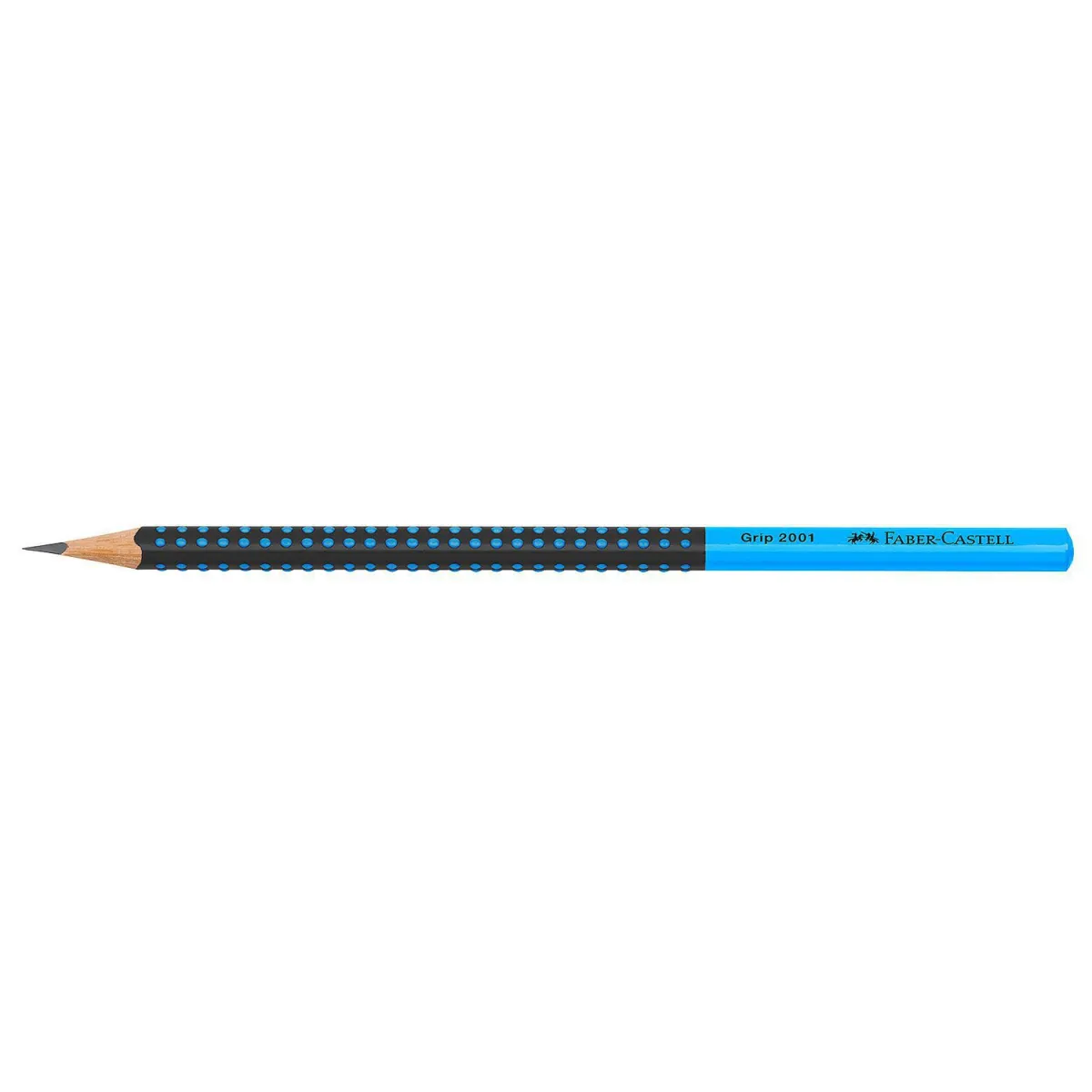 Faber Castell Μολύβι Grip Μαύρο Μπλε HB