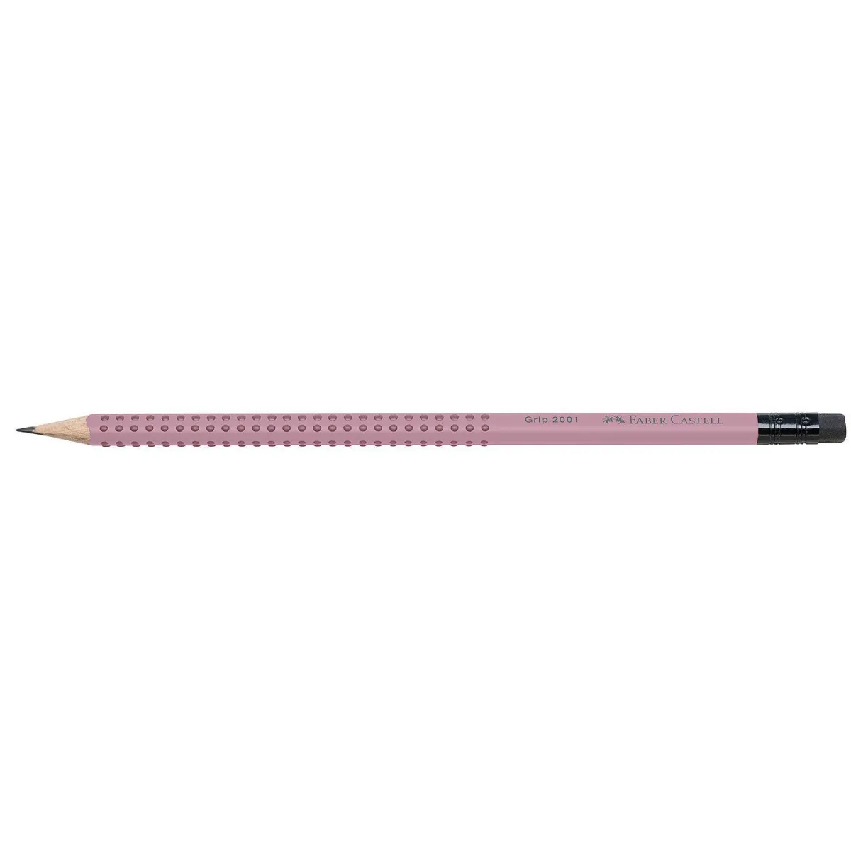 Faber Castell Μολύβι Grip με Γόμα Ροζέ Shadow B