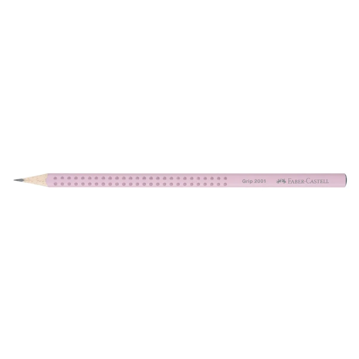 Faber Castell Μολύβι Ξύλινο Grip, Ροζ Shadow HB