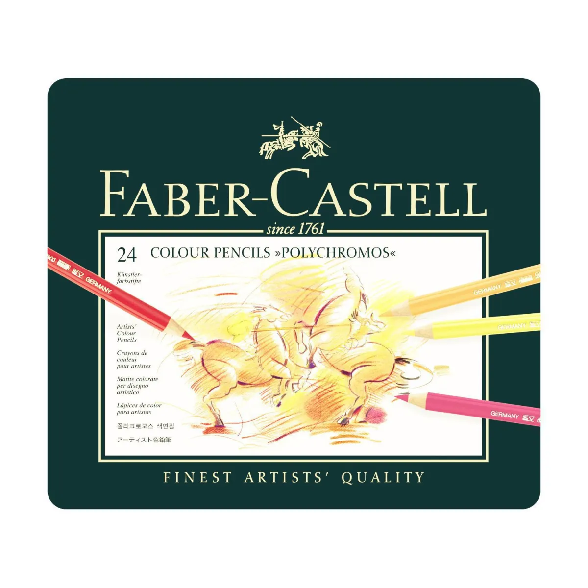 Faber Castell Ξυλομπογιές Polychromos 24τεμ.