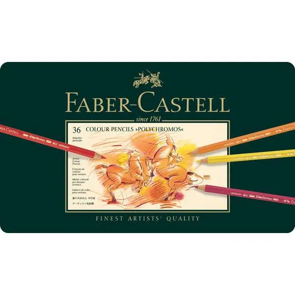 Faber Castell Ξυλομπογιές Polychromos 36τεμ.