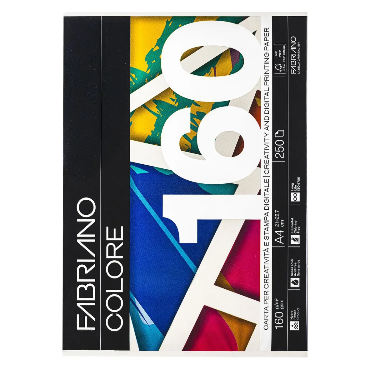 Fabriano Χαρτί Φωτοαντιγραφικό Α4/250Φ 160gr Παλ Μπεζ