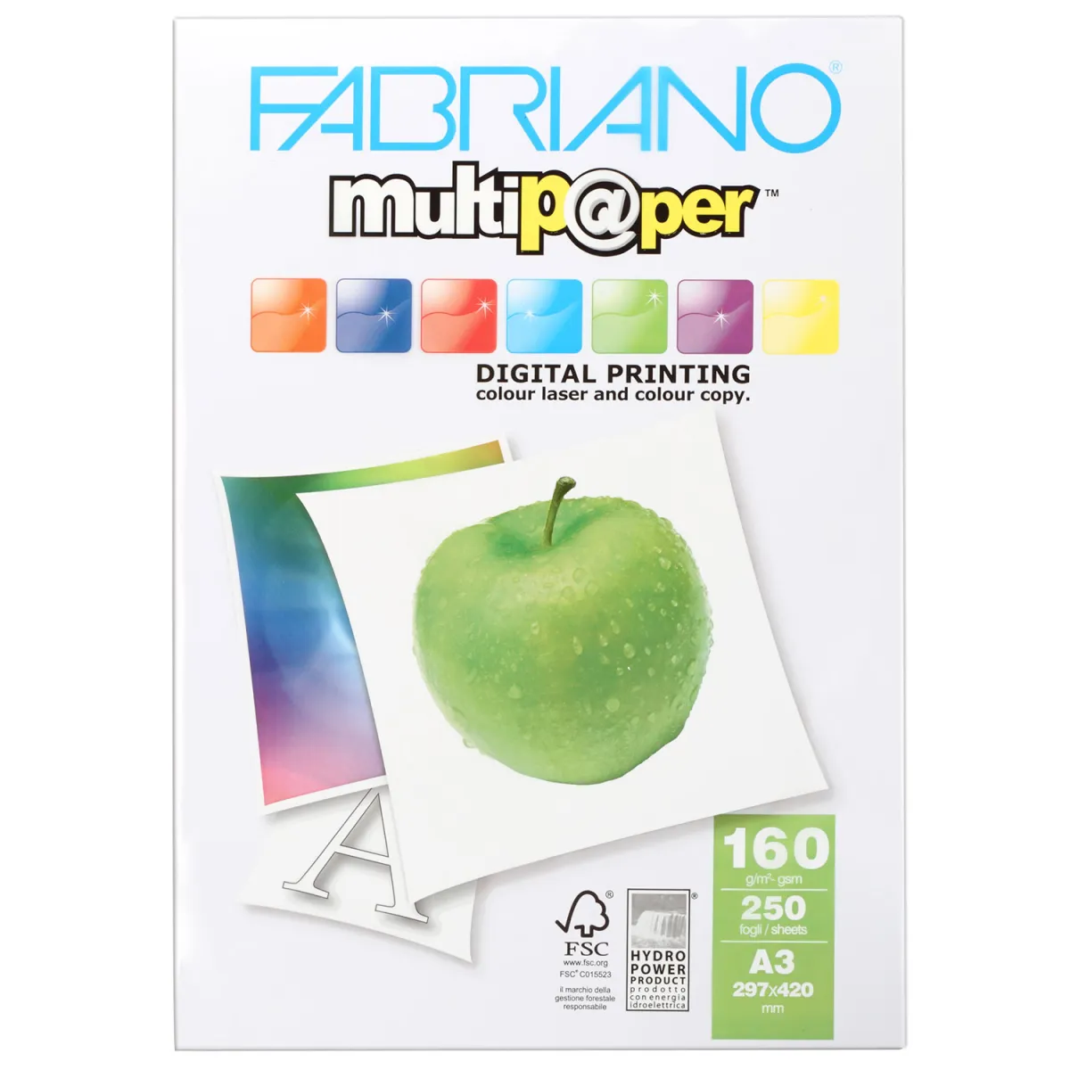 Fabriano Χαρτί Multipaper Φωτογρ. A3/250 φύλλα 160 gr