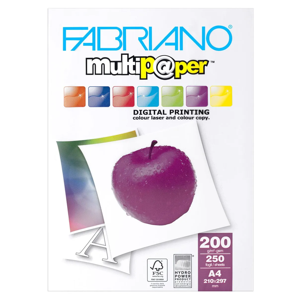 Fabriano Χαρτί Multipaper Φωτ/κο A4/250 φύλλα 200 gr