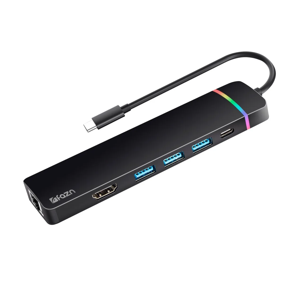 Fazn RGB pro Type C Hub 8-in-1