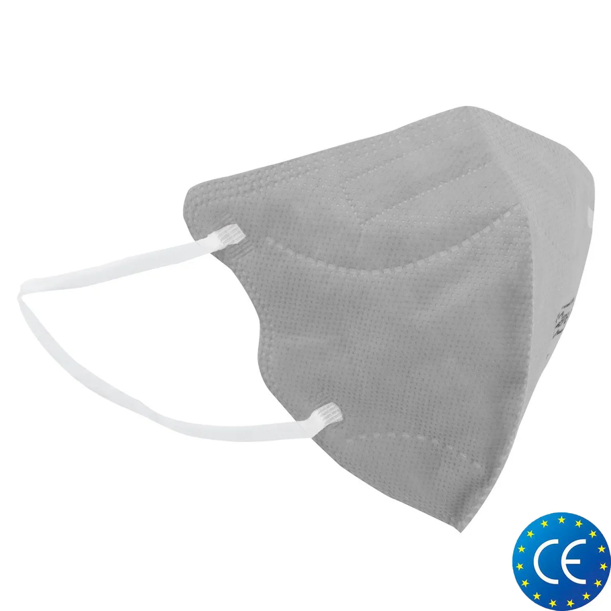 Μάσκα μιας Χρήσης FFP2/KN95 Παιδική Grey 10 Τεμαχίων
