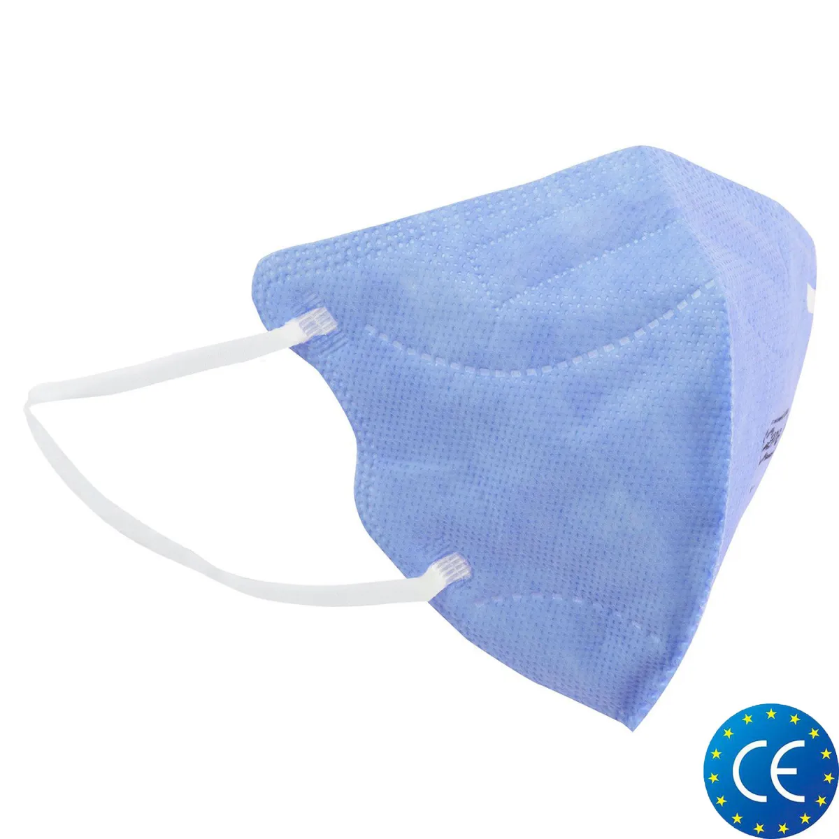 Μάσκα μιας Χρήσης FFP2/KN95 Παιδική Light Blue 10 Τεμαχίων