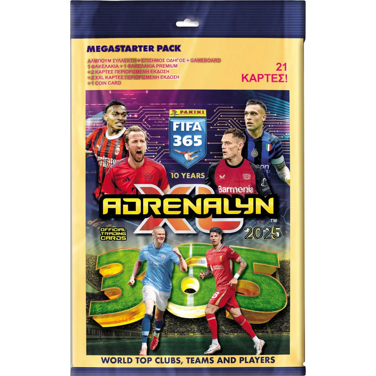 Fifa 365 2025 Adrenalyn Mega Starter Pack Panini