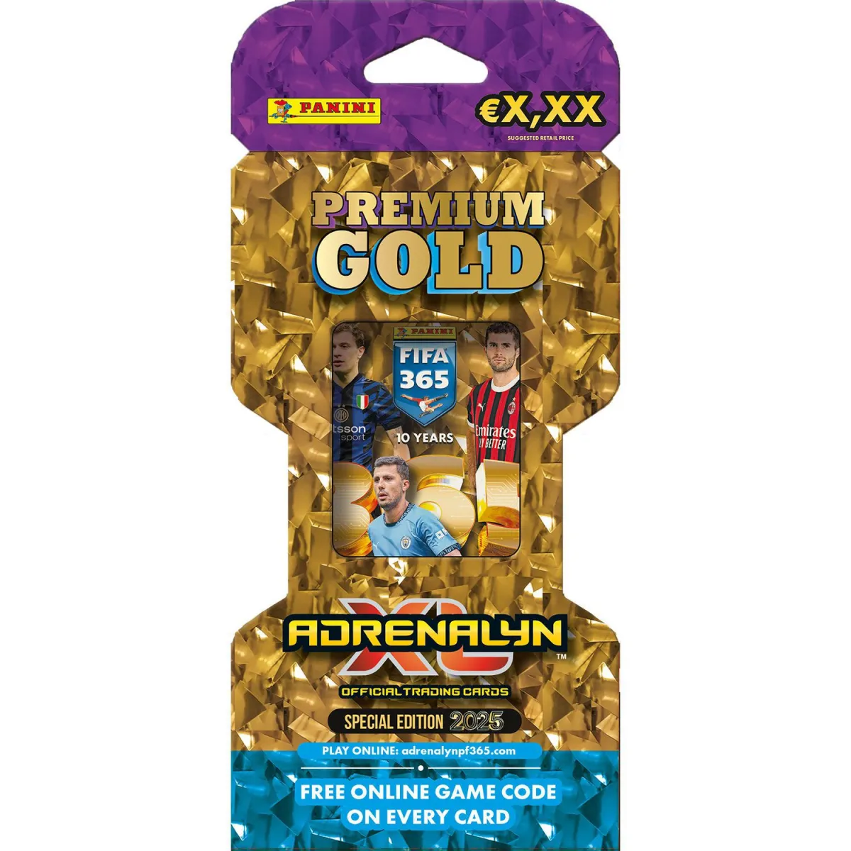Fifa 365 2025 Adrenalyn Premium Gold Blister Panini