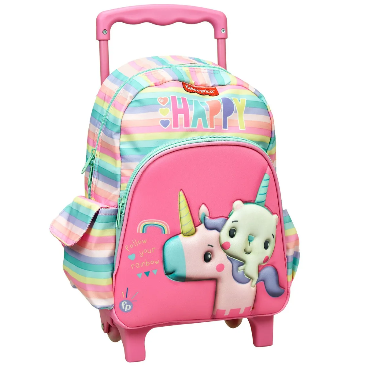 Fisher Price Τσάντα Trolley Νηπιαγωγείου Unicorn