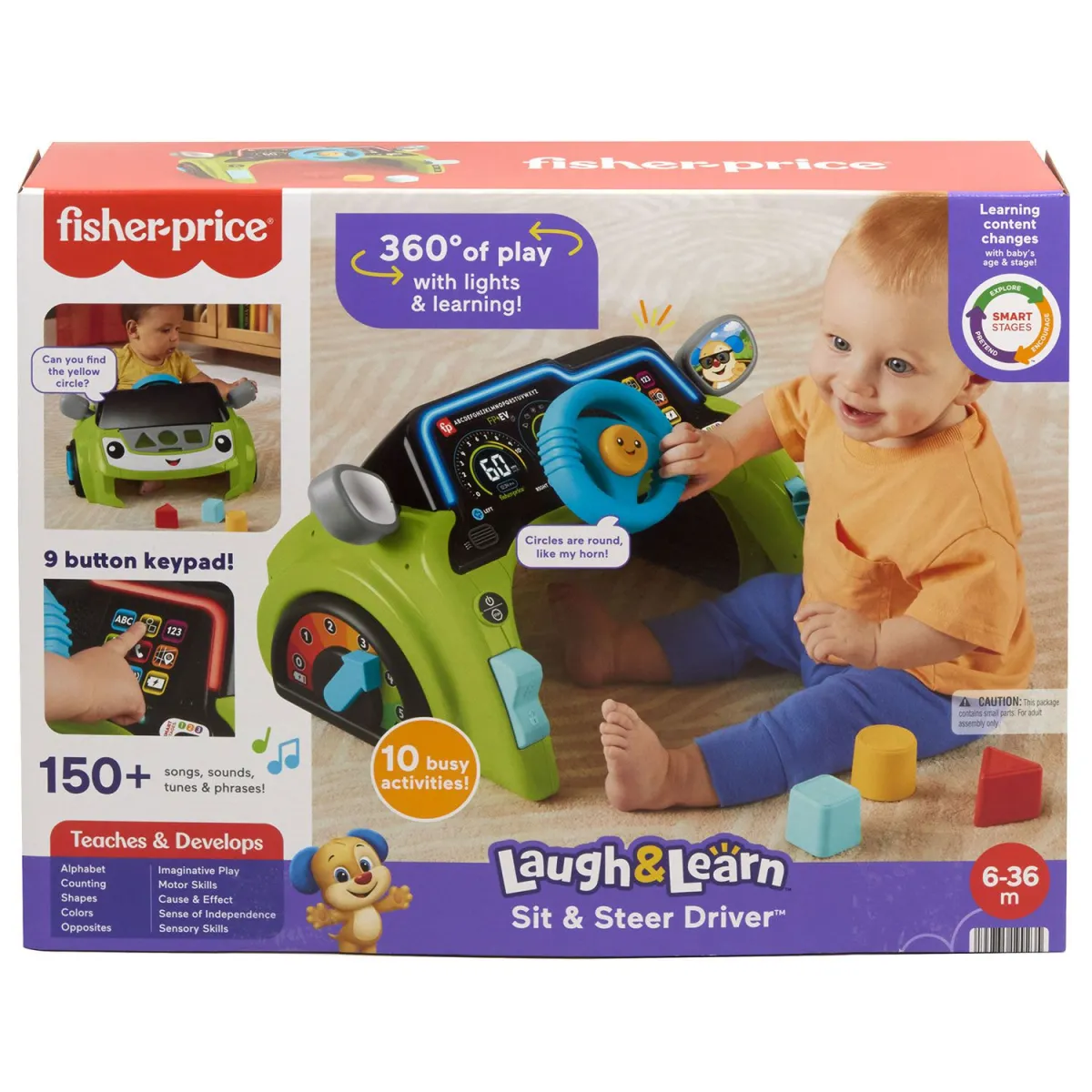 Fisher Price Εκπαιδευτικό Αυτοκίνητο