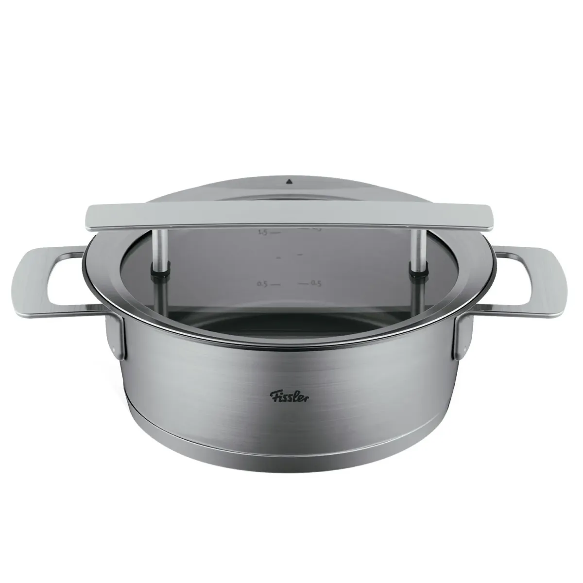 Fissler Κατσαρόλα Phi 20cm Με Γυάλινο Καπάκι
