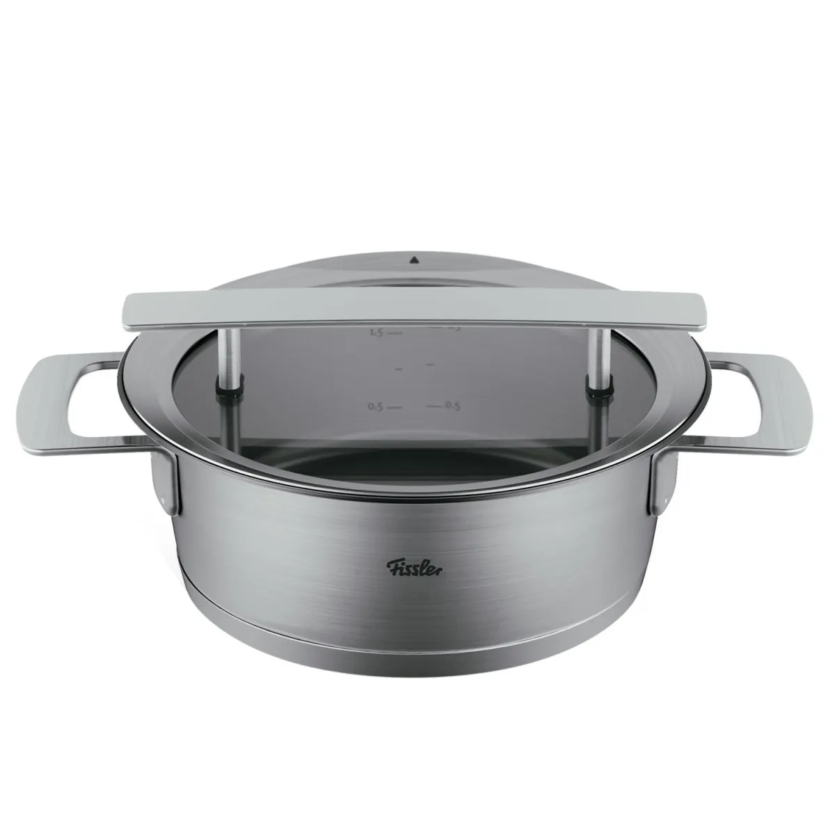 Fissler Κατσαρόλα Phi 20cm Με Γυάλινο Καπάκι