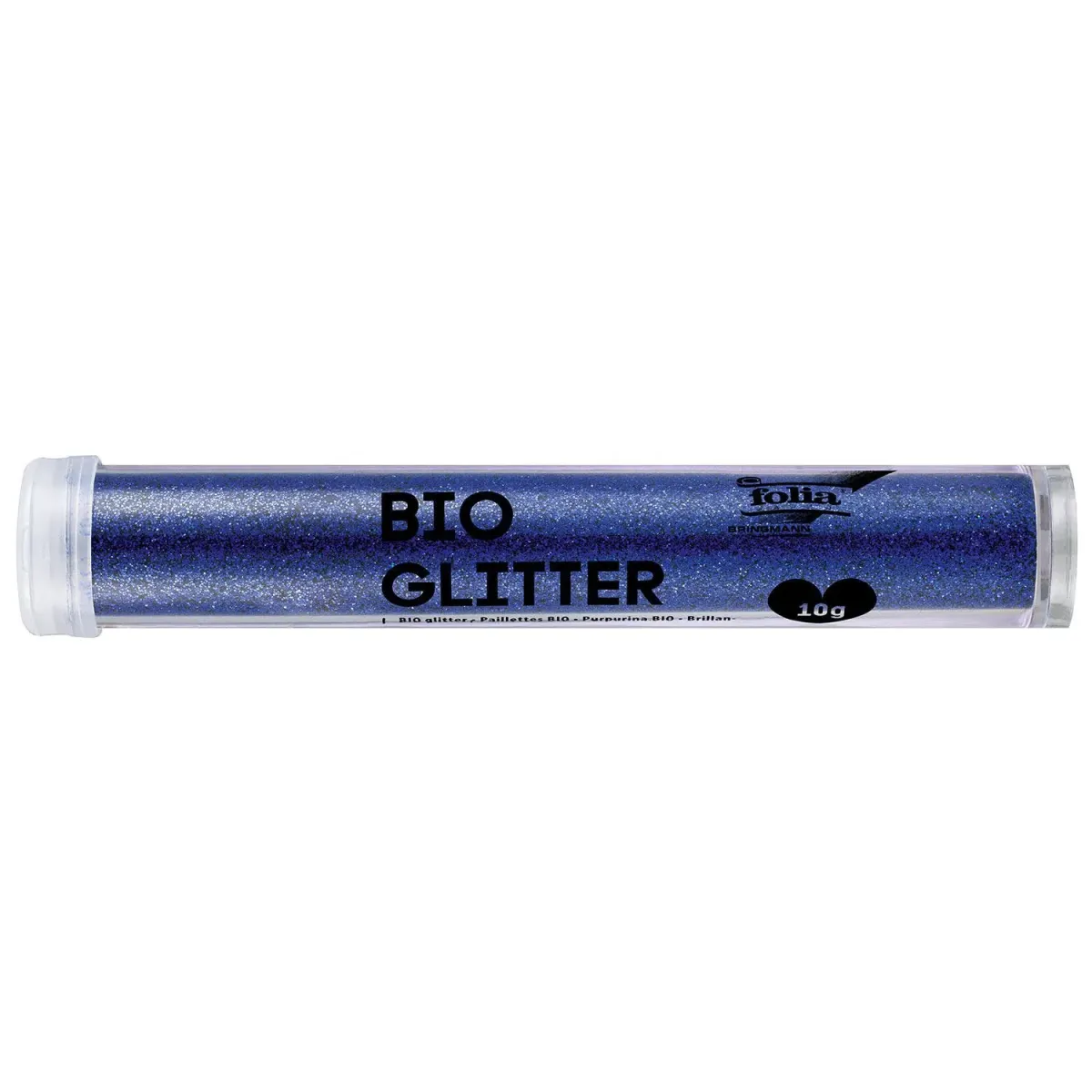 Folia Bio Glitter Μπλε 10gr
