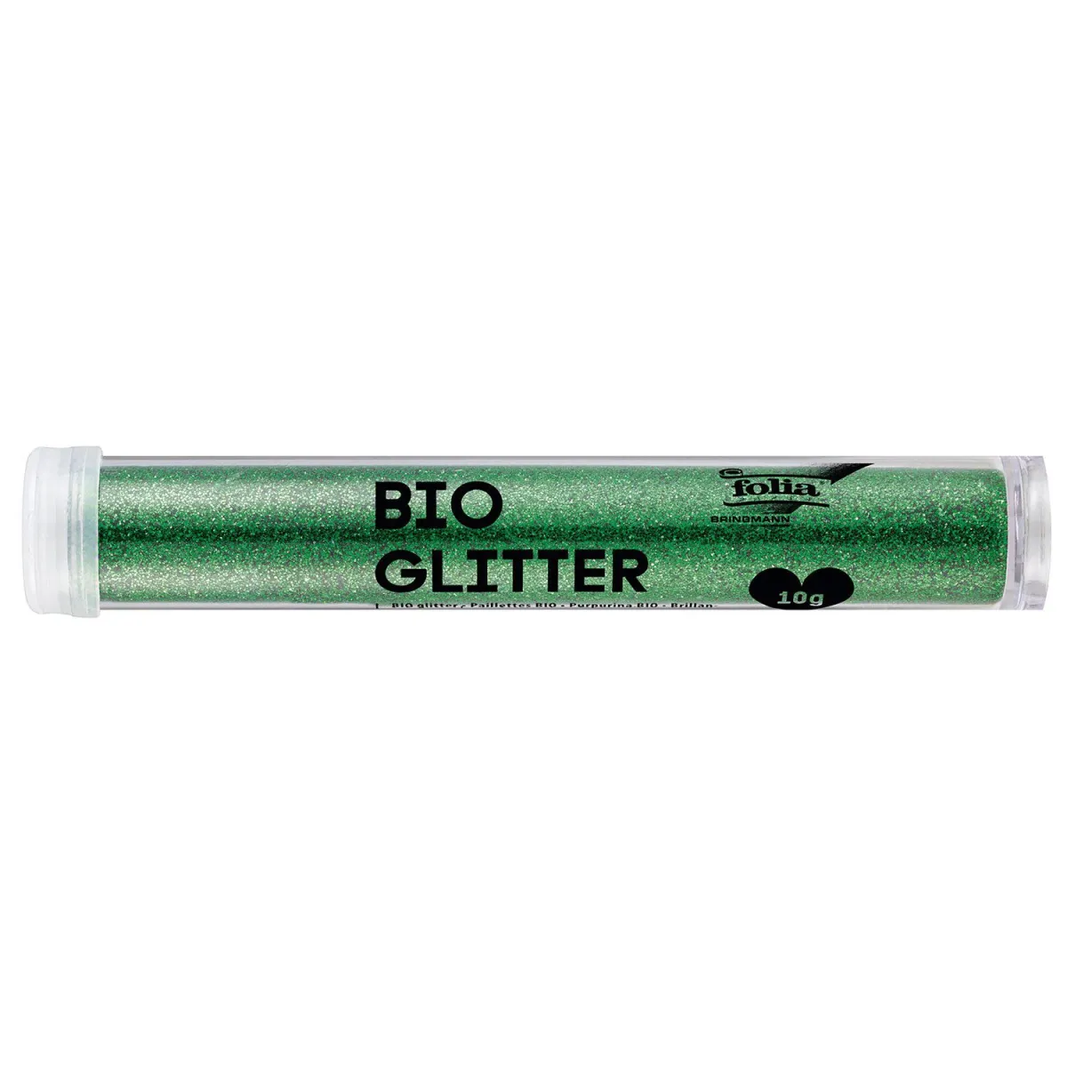 Folia Bio Glitter Πράσινο 10gr