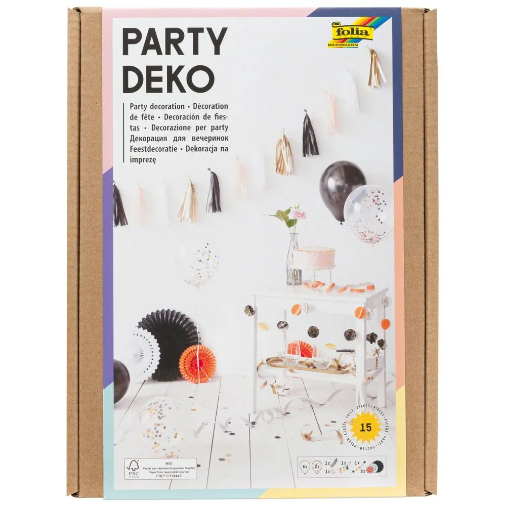 Folia DIY Kit Διακόσμησης Party 15τεμ.