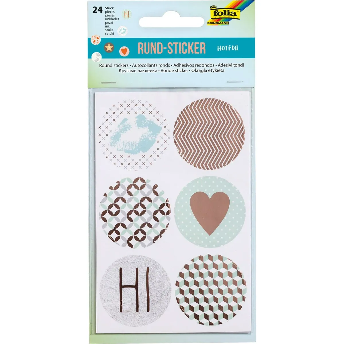 Folia Αυτοκόλλητα Hotfoil 24τεμ.