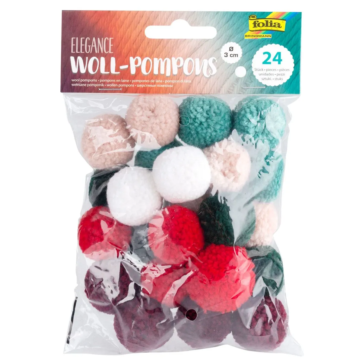 Folia Pom Pom Elegance 24τεμ.