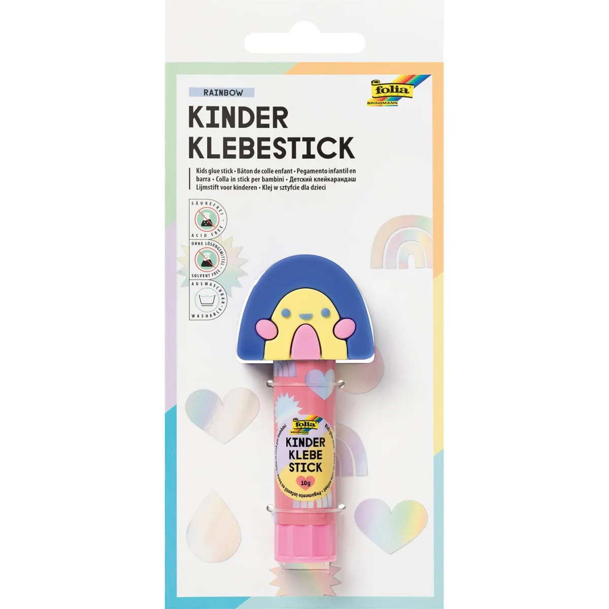 Folia Κόλλα  Stick  Rainbow, 10Gr