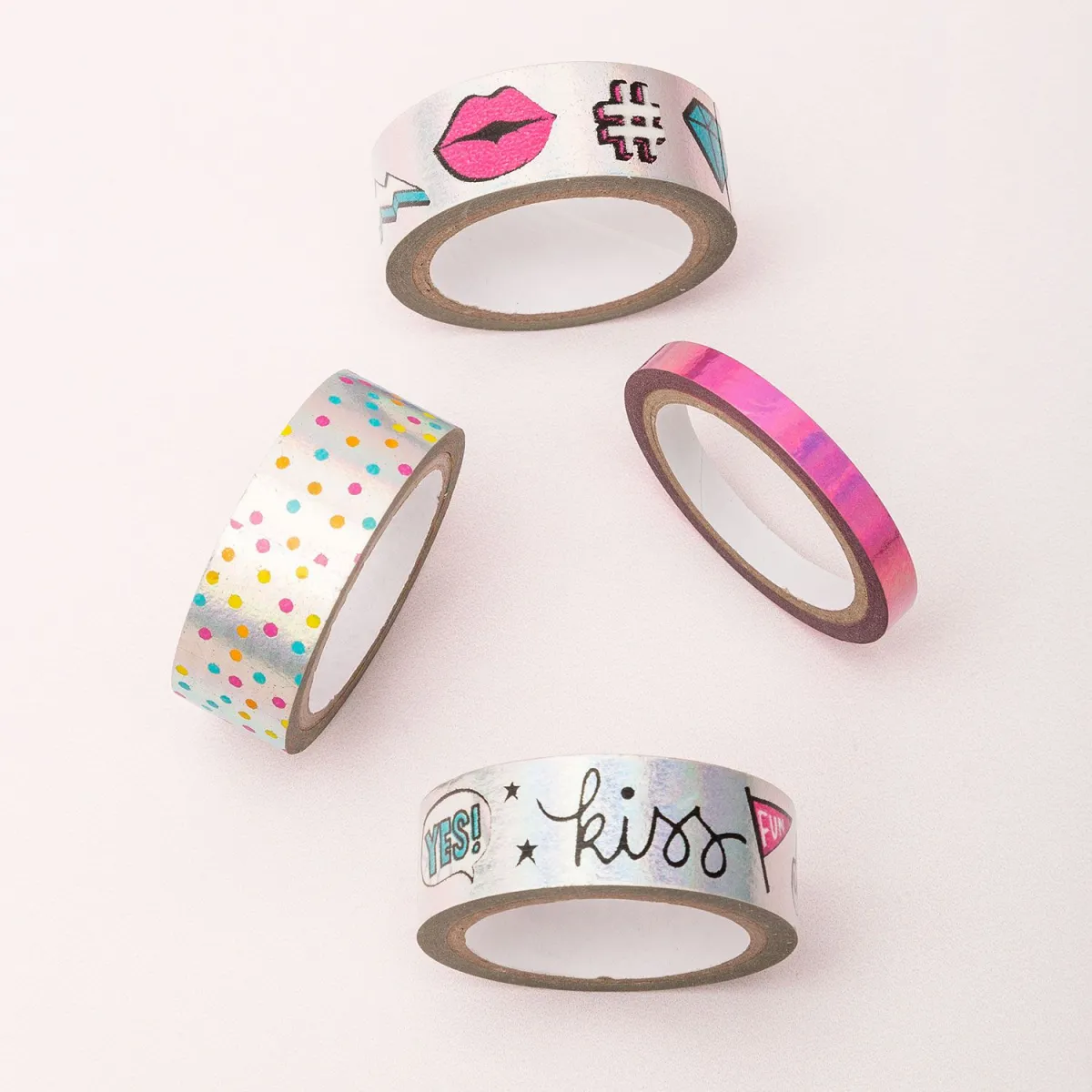 Folia Washi Tape 'Hashtag' 4τεμ.