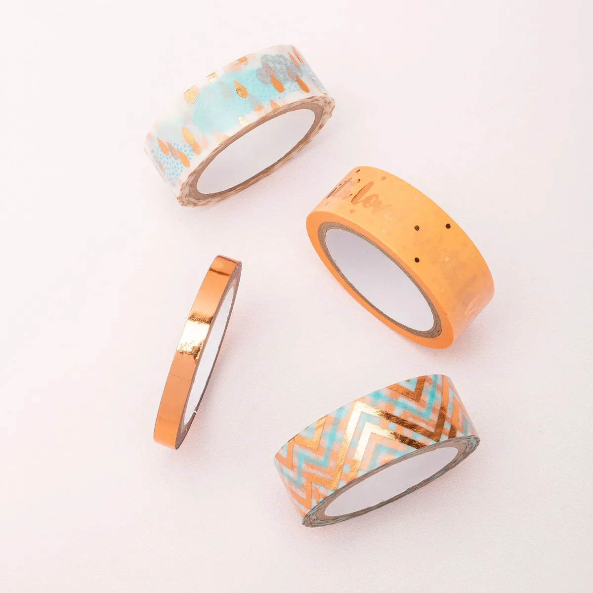Folia Washi Tape 'With Love' 4τεμ.