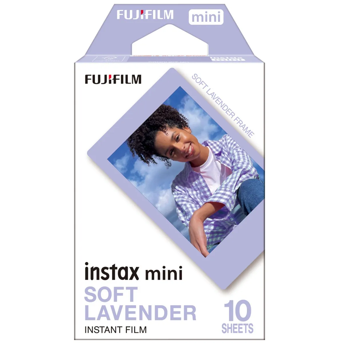 Fujifilm Instax Film Mini Soft Lavender WW 1(1X10 SH)