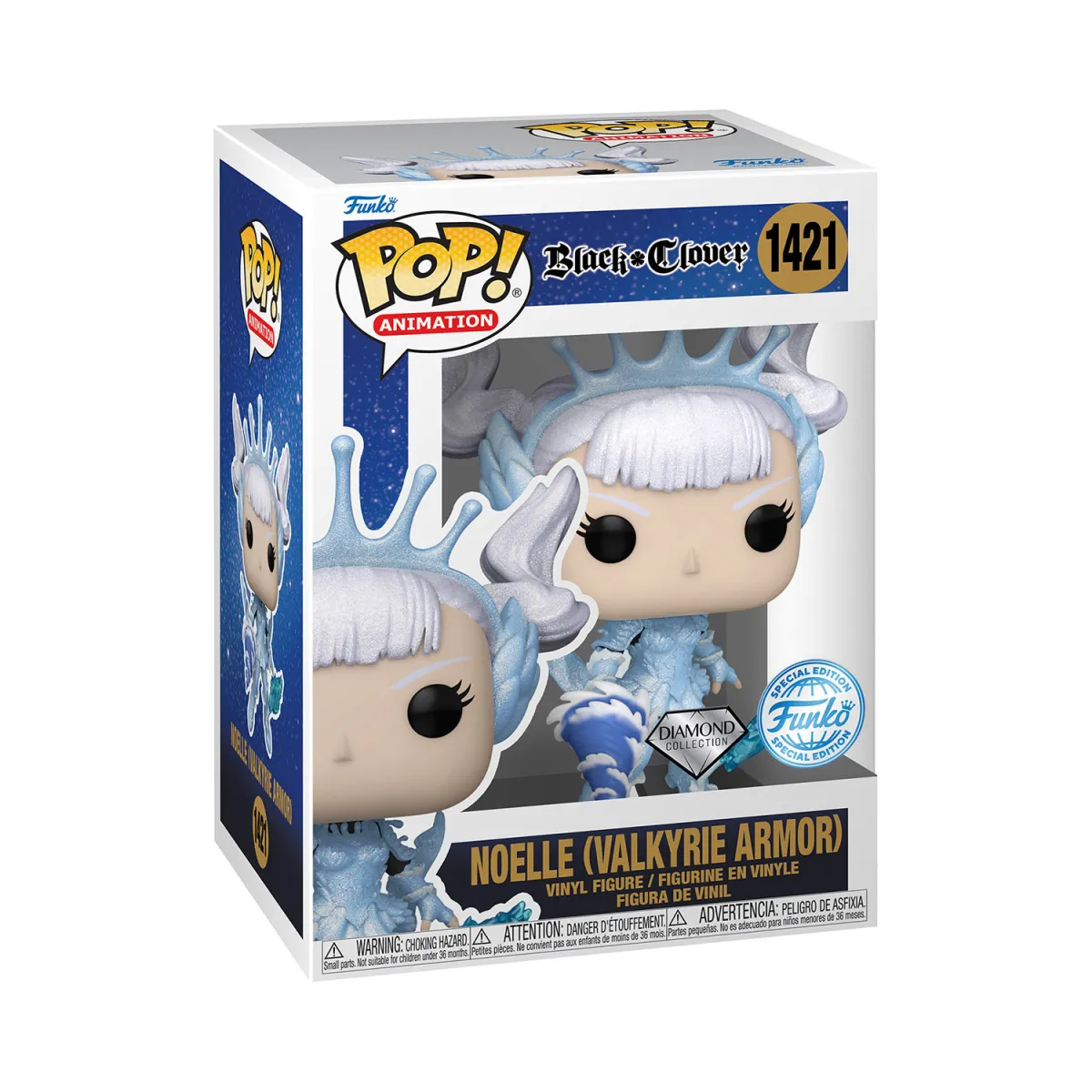 Φιγούρα Funko Pop! Animation: Black Clover - Noelle (Valkyrie Armor) (Diamond Collection) (Special Edition) #1421