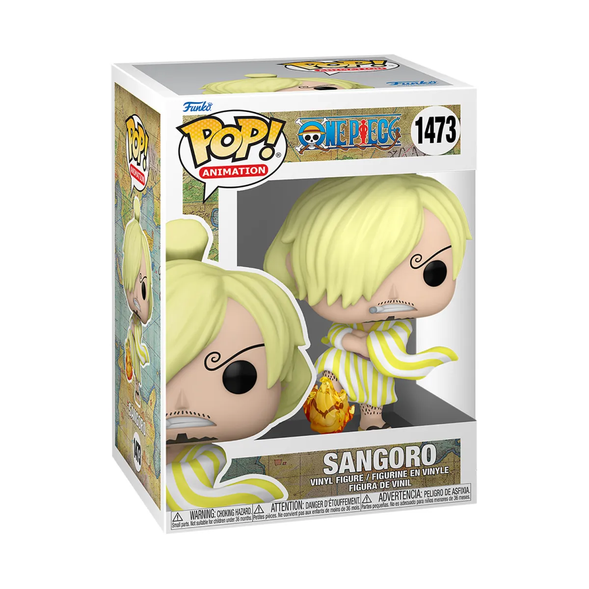 Φιγούρα Funko Pop! Animation: One Piece - Sangoro (Wano) #1473