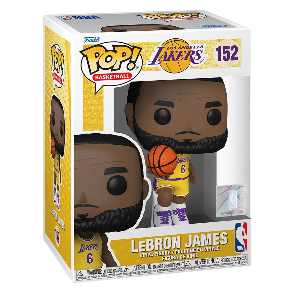 Funko Pop! Basketball: NBA Lakers - LeBron James #152