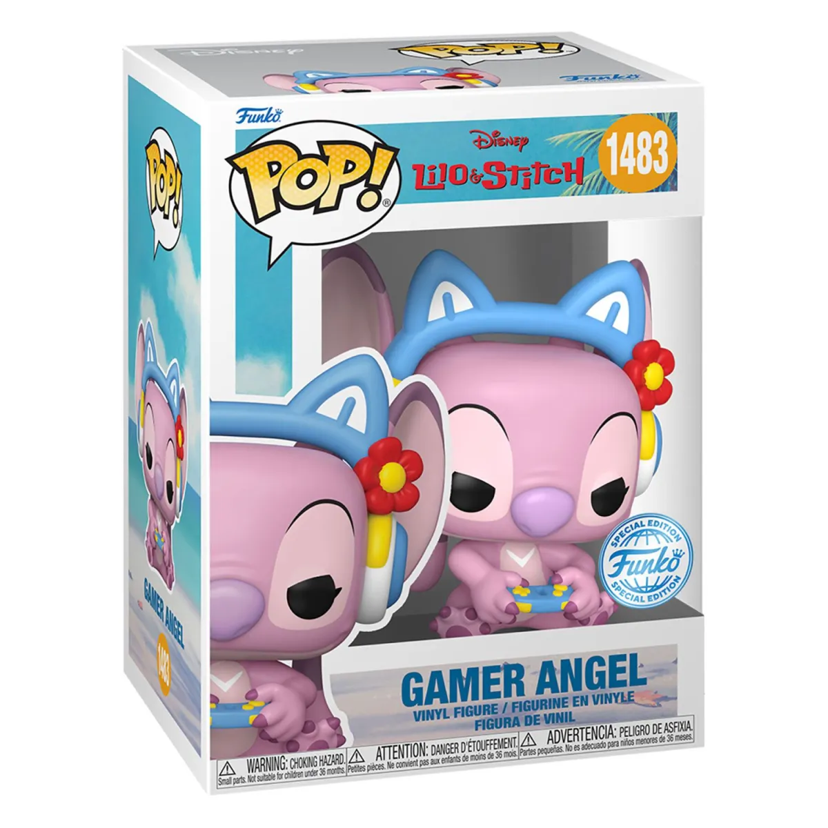 Funko Pop! Disney: Stitch - Gamer Angel (Special Edition) #1483