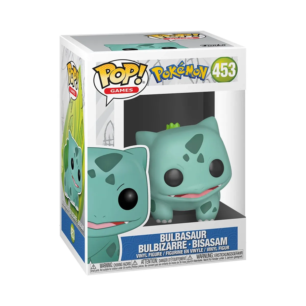 Funko Pop! Games: Pokemon - Bulbasaur Bulbizarre - Bisasam #453