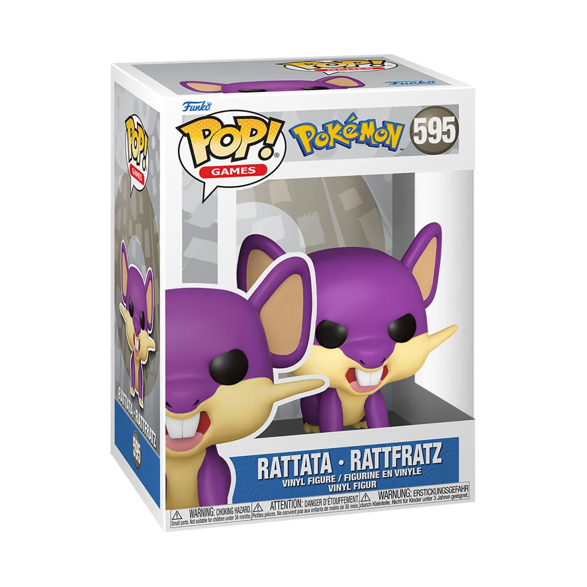 Φιγούρα Funko Pop! Games: Pokemon - Rattata #595