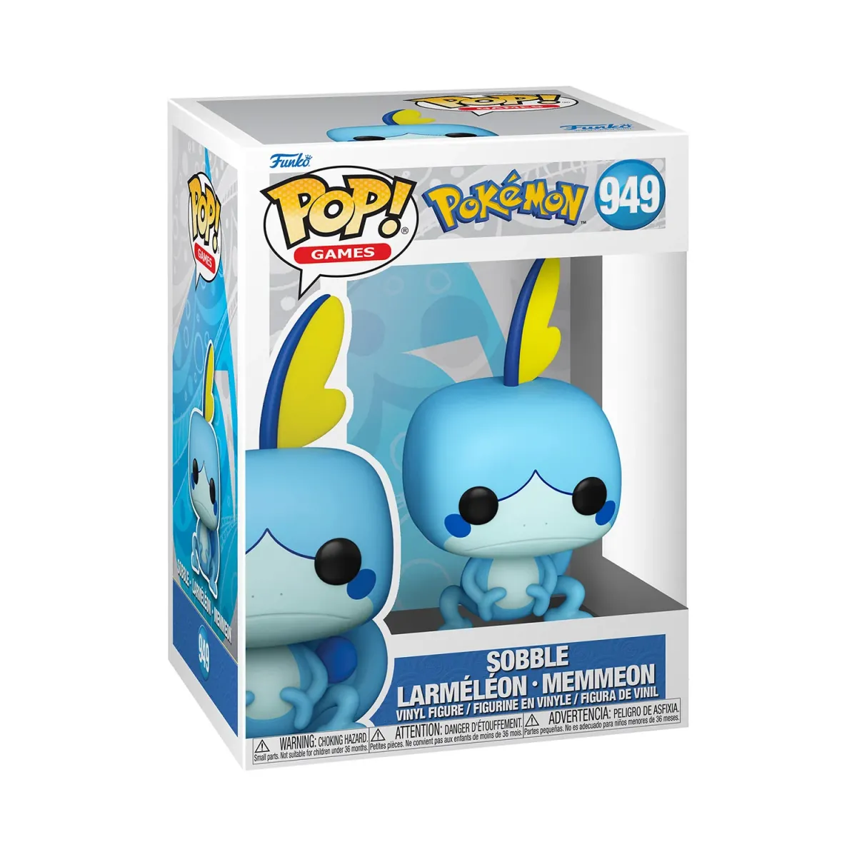 Φιγούρα Funko Pop! Games: Pokemon - Sobble Larmeleon Memmeleon #949