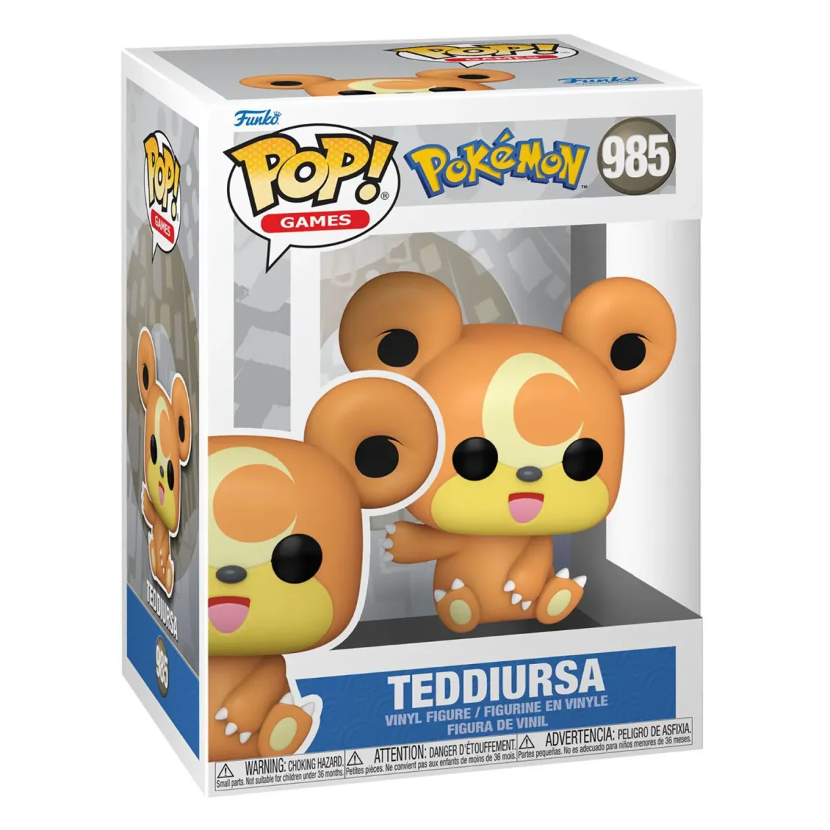 Funko Pop! Games: Pokemon - Teddiursa #985