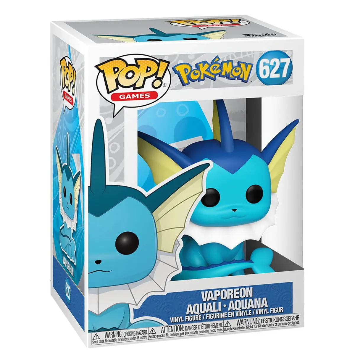Funko Pop! Games: Pokemon - Vaporeon #627