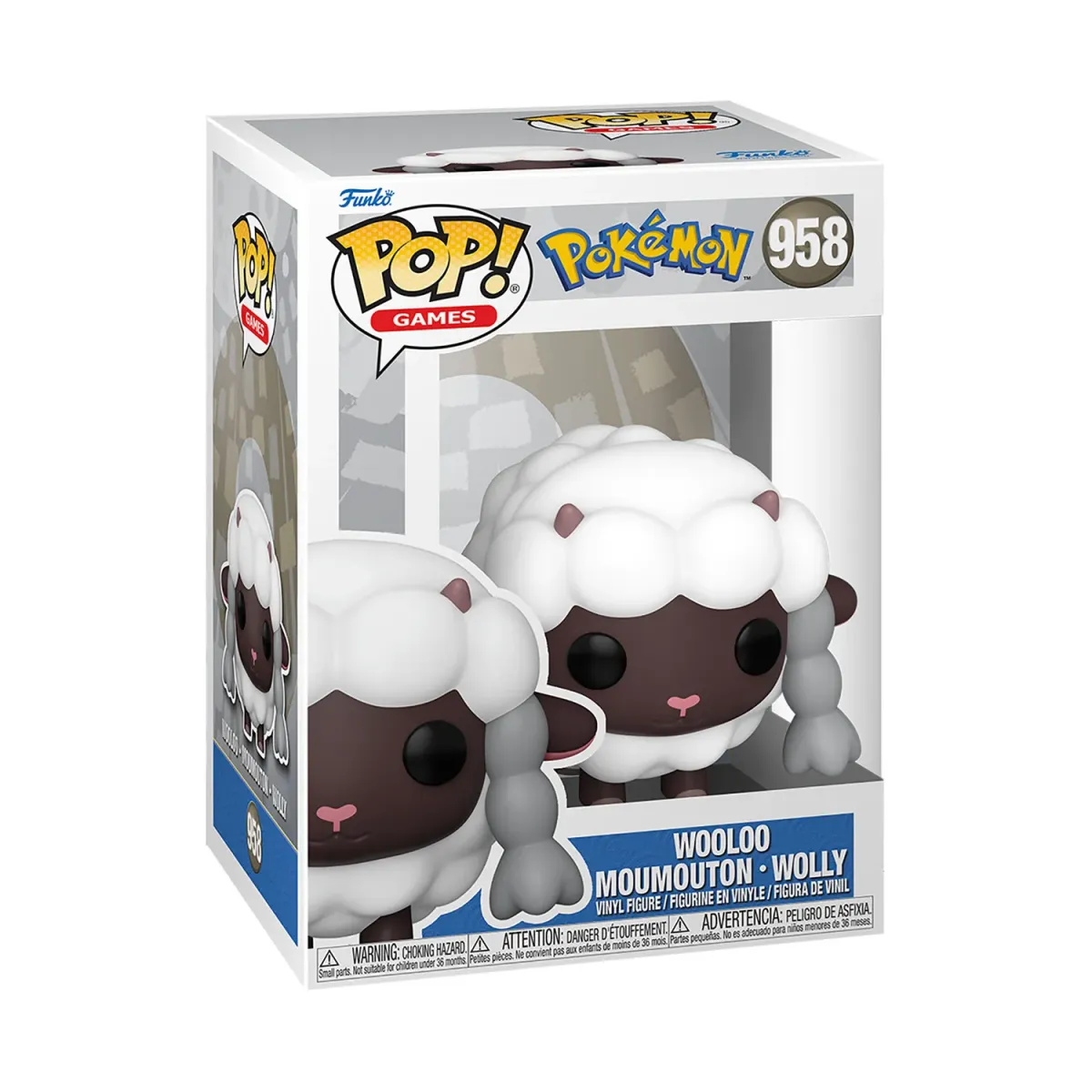 Φιγούρα Funko Pop! Games: Pokemon - Wooloo #958