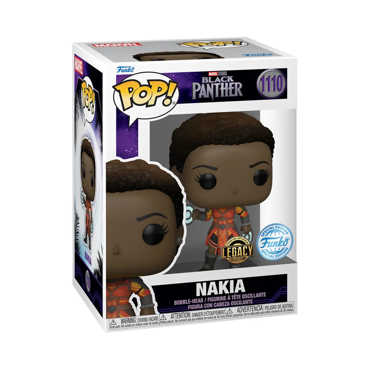 Φιγούρα Funko Pop! Marvel: Black Panther Legacy Collection S1 - Nakia (Special Edition) #1110