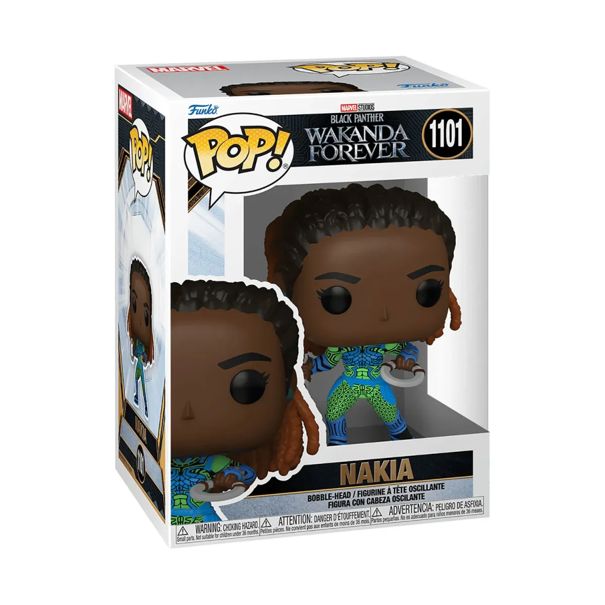 Φιγούρα Funko Pop! Marvel: Black Panther Wakanda Forever - Nakia #1101 Bobble-Head