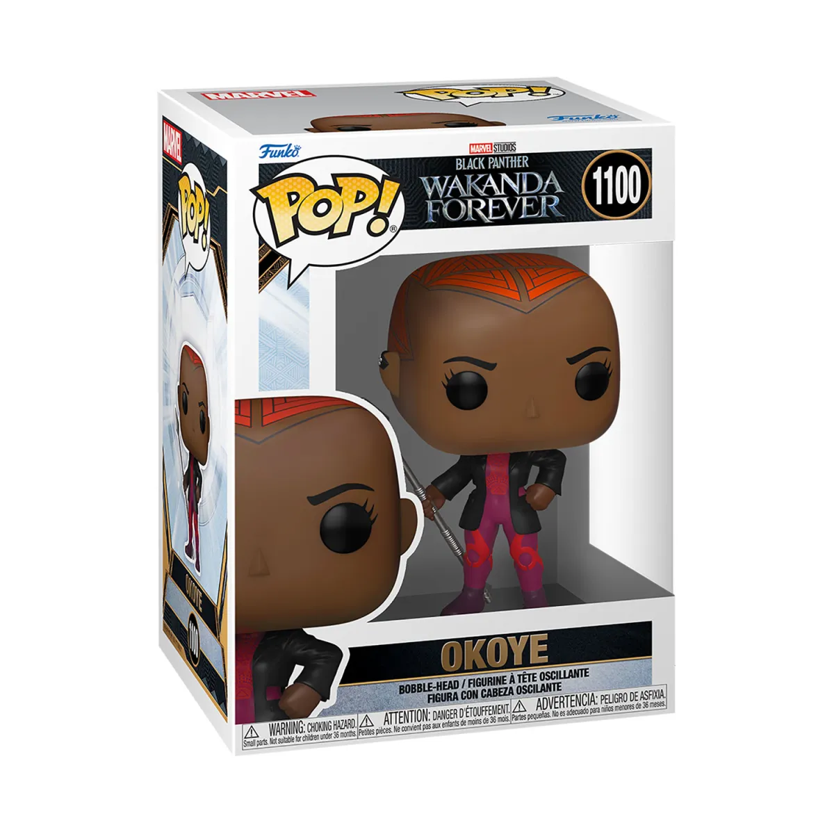 Φιγούρα Funko Pop! Marvel: Black Panther Wakanda Forever - Okoye #1100 Bobble-Head