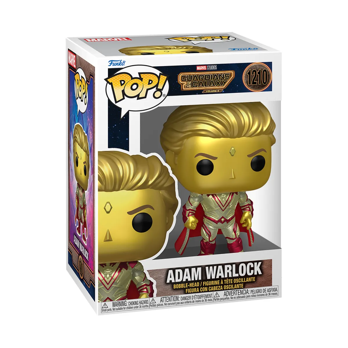Φιγούρα Funko Pop! Marvel: Guardians of The Galaxy Vol.3 - Adam Warlock #1210 Bobble-Head