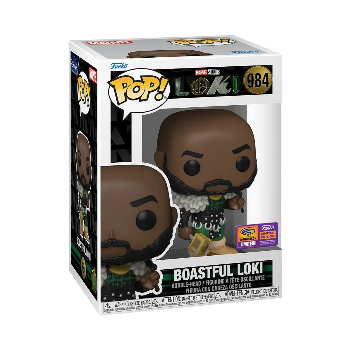 Φιγούρα Funko Pop! Marvel: Loki - Boastful Loki (Convention Limited Edition) #984 Bobble-Head