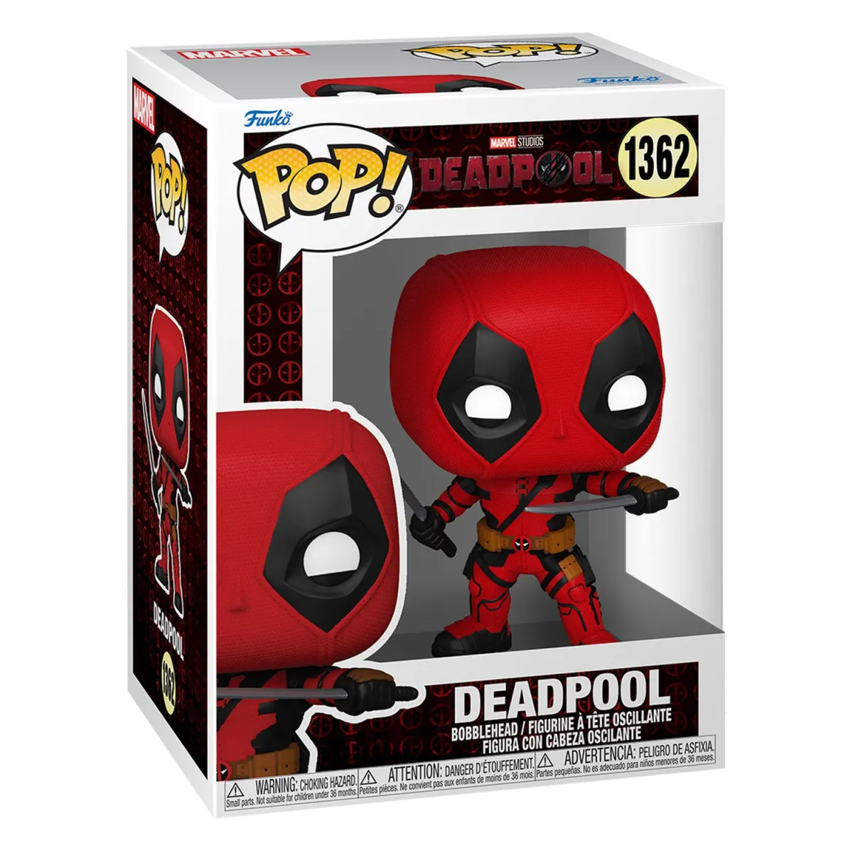 Funko Pop! Marvel: Marvel - Deadpool #1362 Bobble-Head